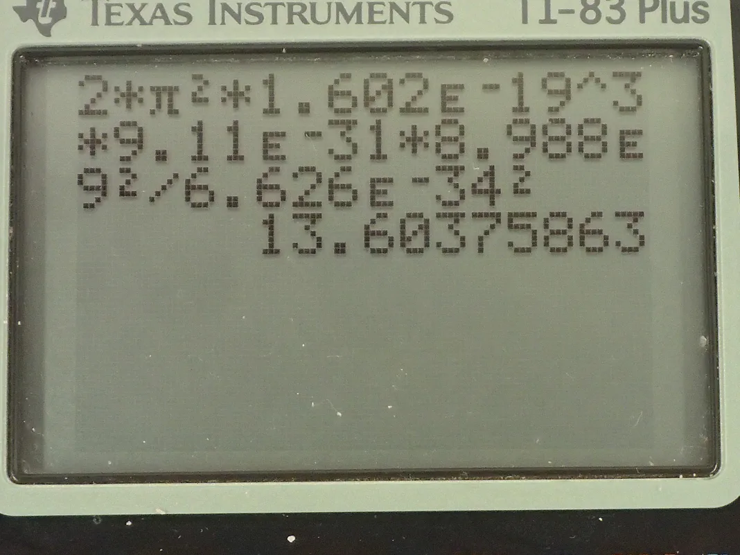 Calculator screenshot