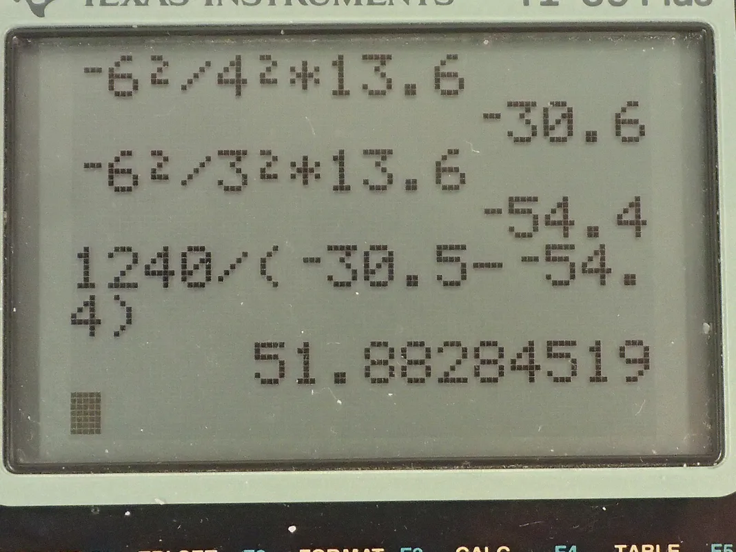 Calculator screenshot