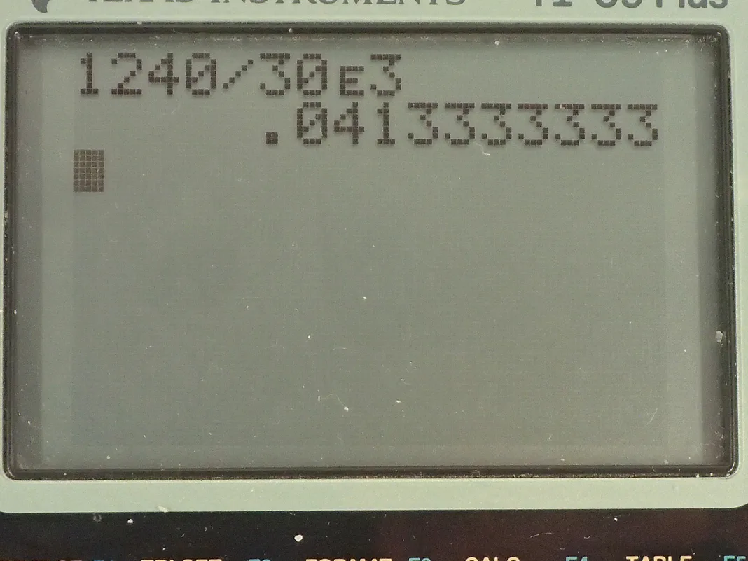 Calculator screenshot