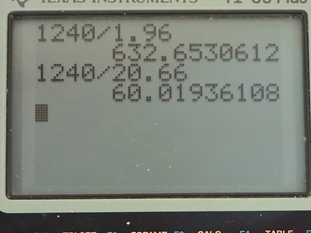 Calculator screenshot