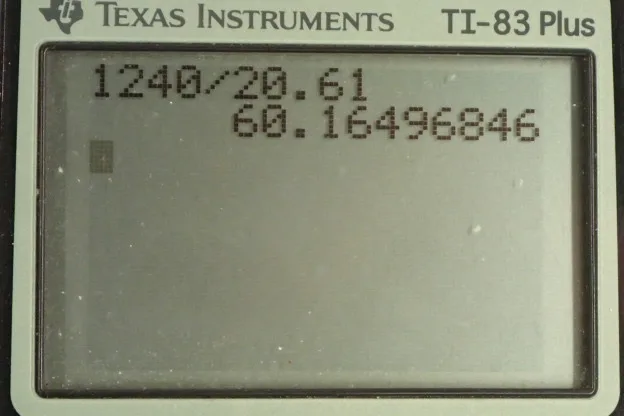 Calculator screenshot