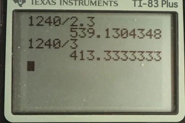 Calculator screenshot