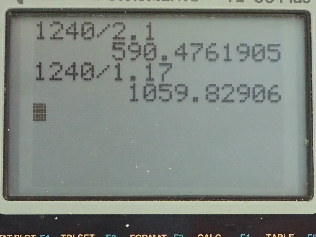 Calculator screenshot