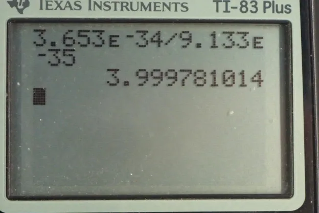 Calculator screenshot