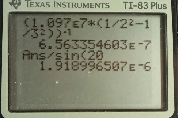 Calculator screenshot