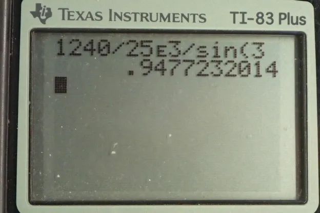 Calculator screenshot