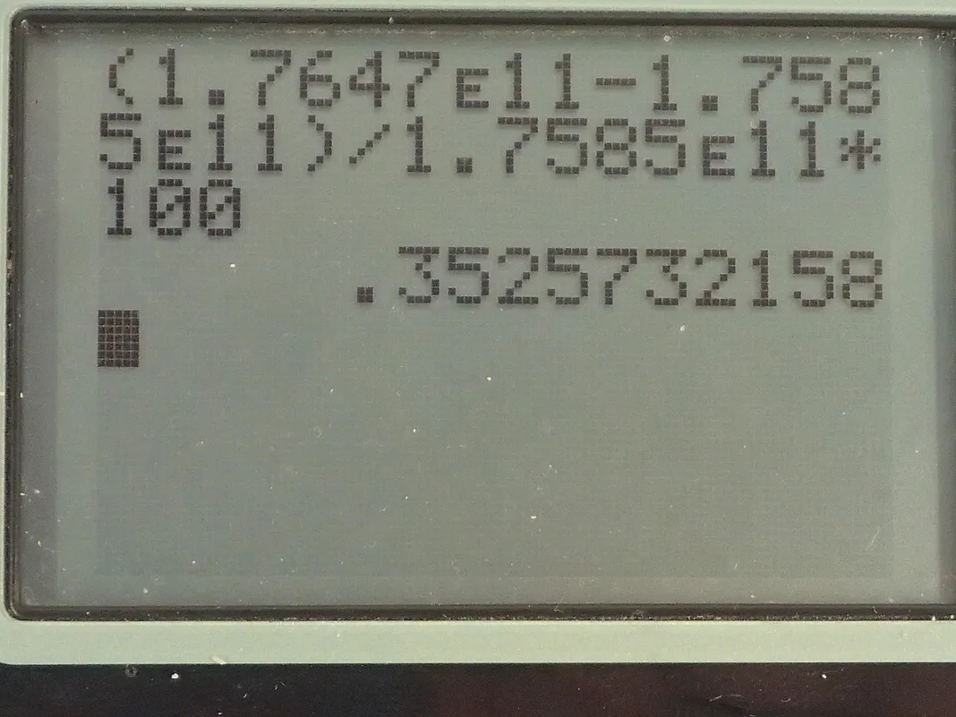 Calculator screenshot