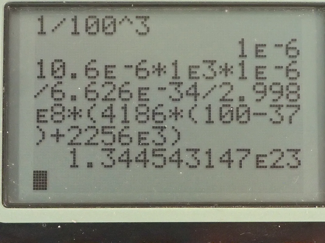 Calculator screenshot