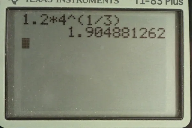 Calculator screenshot