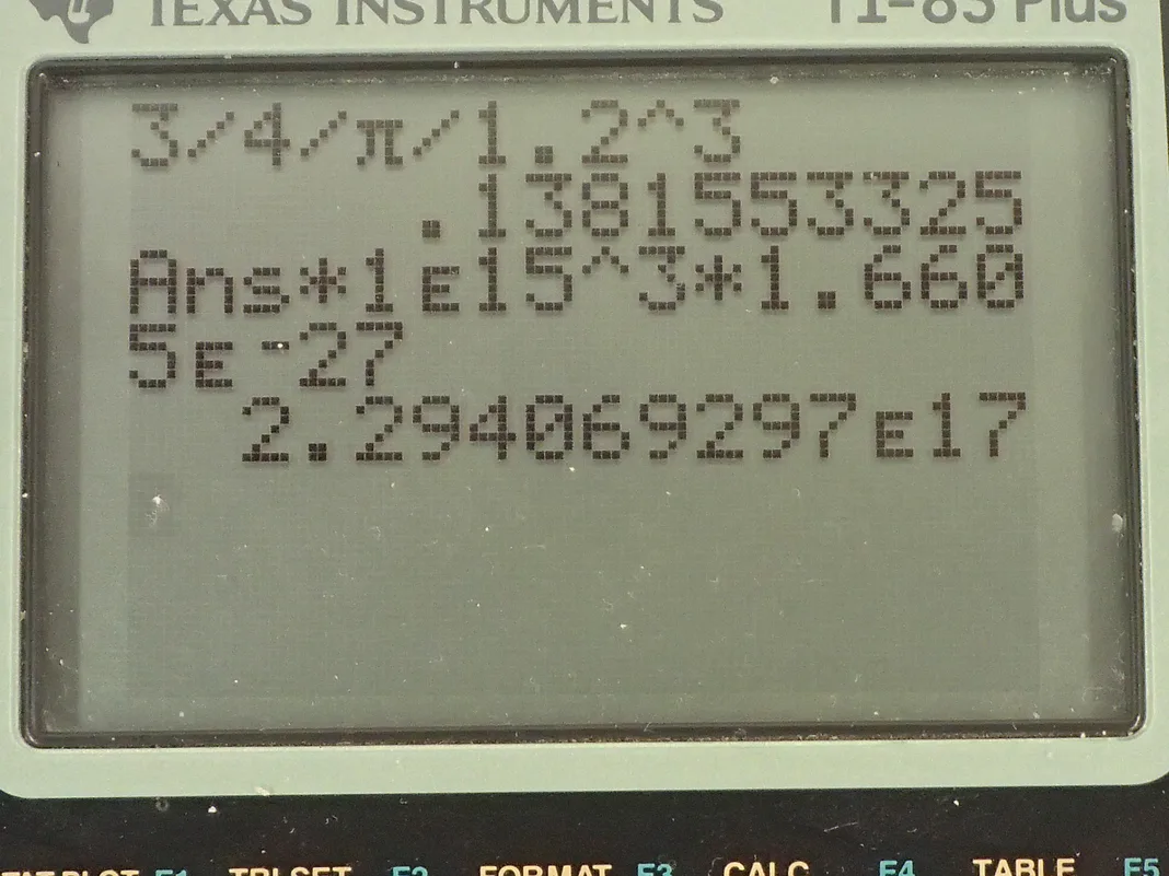 Calculator screenshot