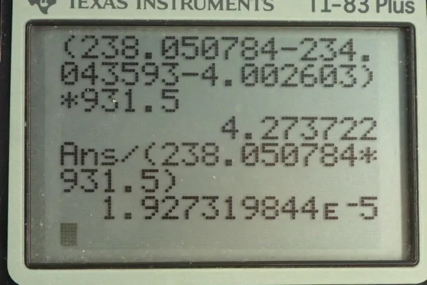 Calculator screenshot