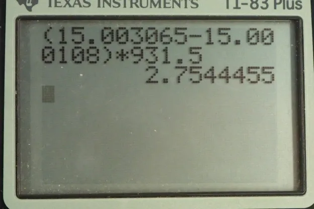 Calculator screenshot