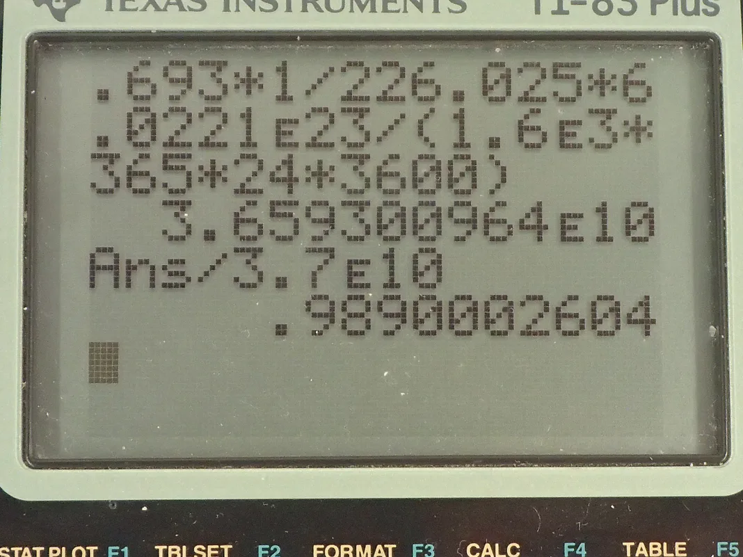 Calculator screenshot