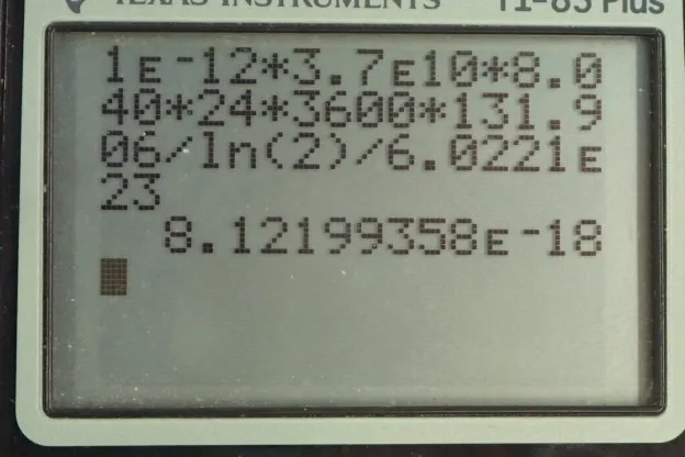 Calculator screenshot