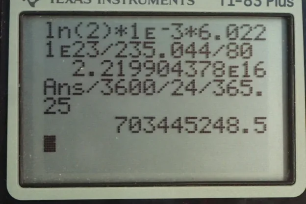 Calculator screenshot