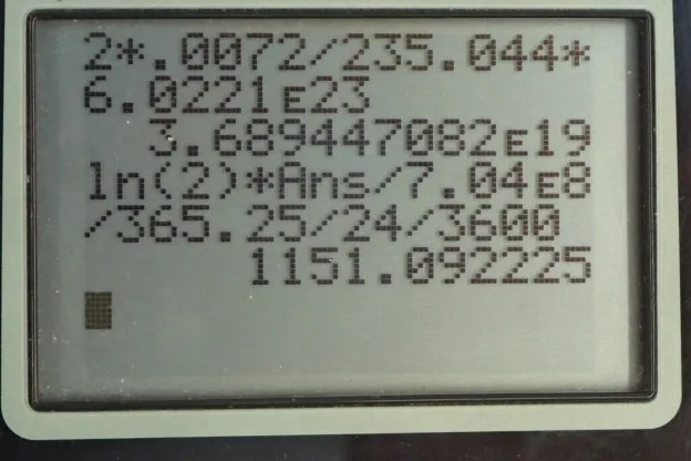 Calculator screenshot