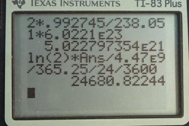 Calculator screenshot