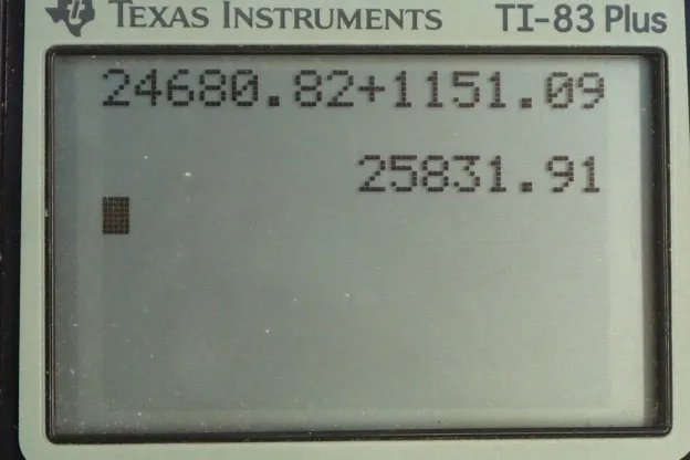 Calculator screenshot