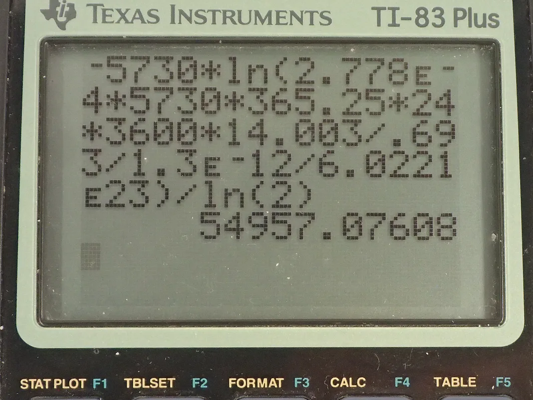 Calculator screenshot