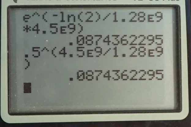 Calculator screenshot