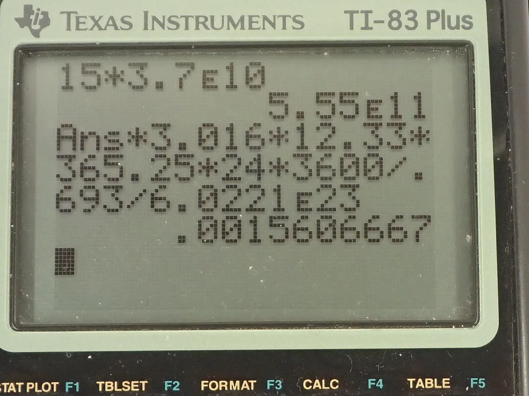 Calculator screenshot