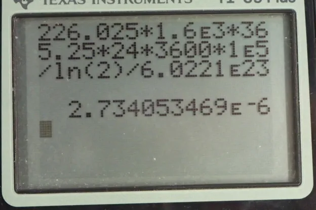 Calculator screenshot
