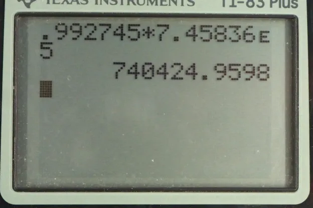 Calculator screenshot