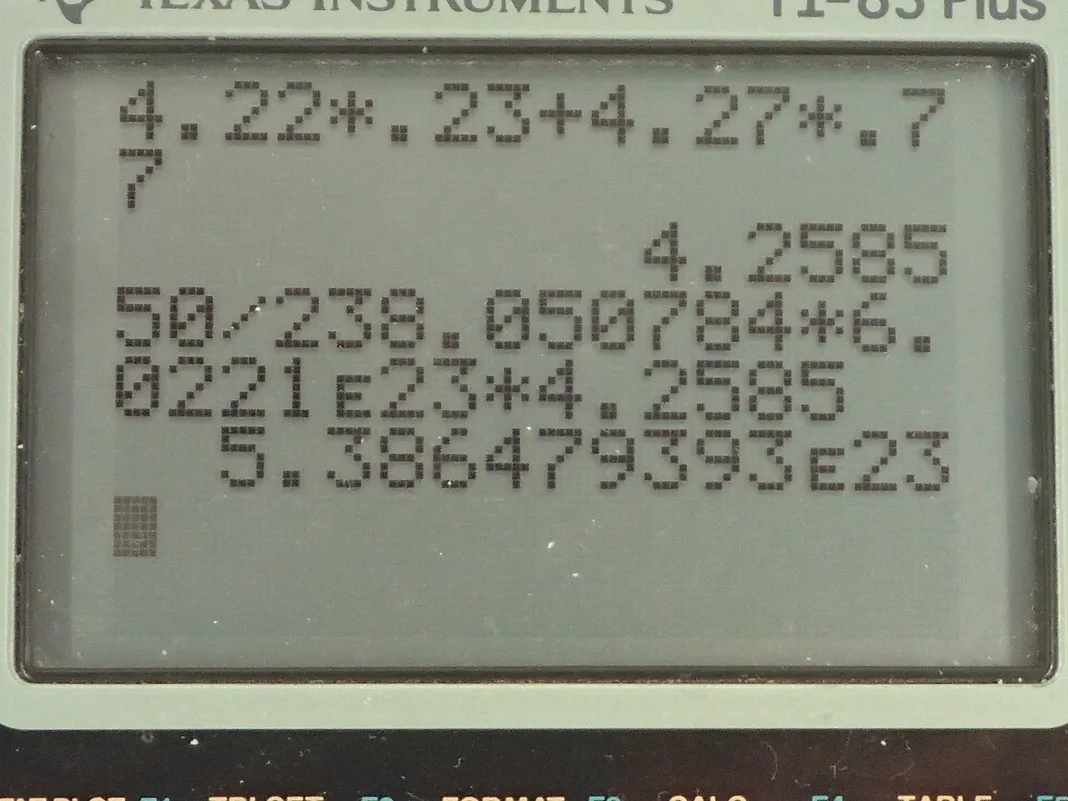 Calculator screenshot