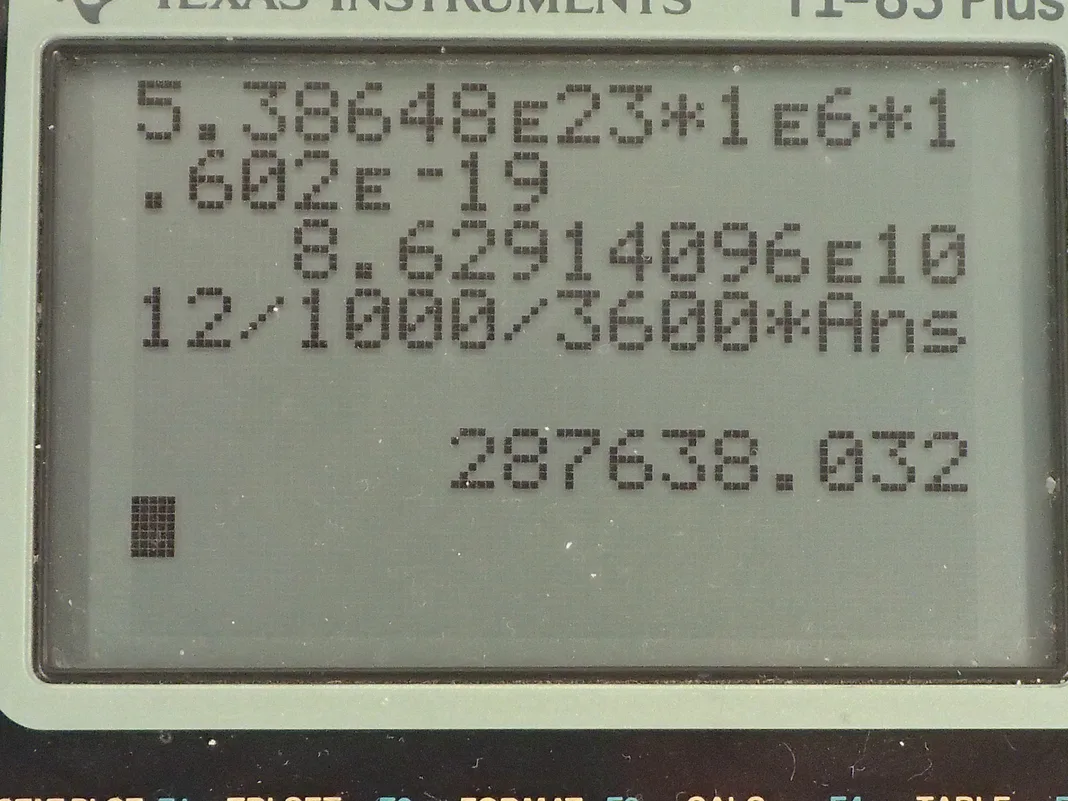 Calculator screenshot