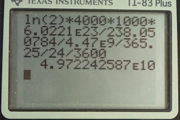 Calculator screenshot