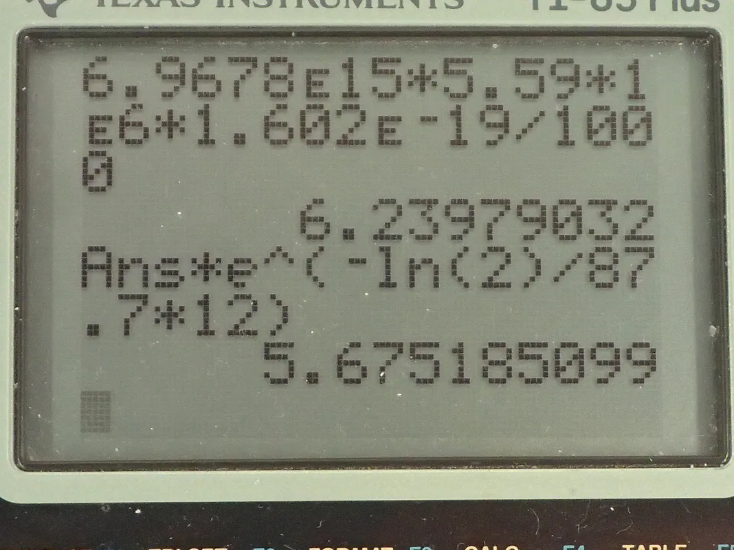Calculator screenshot