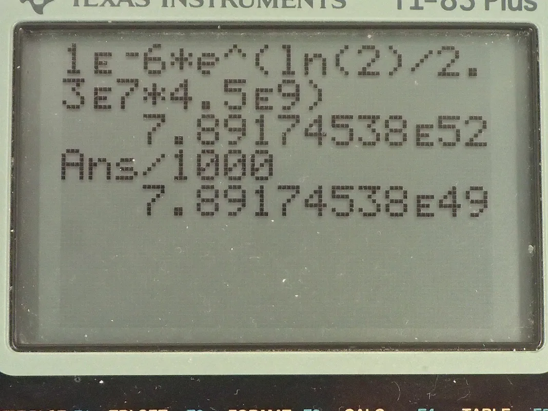 Calculator screenshot