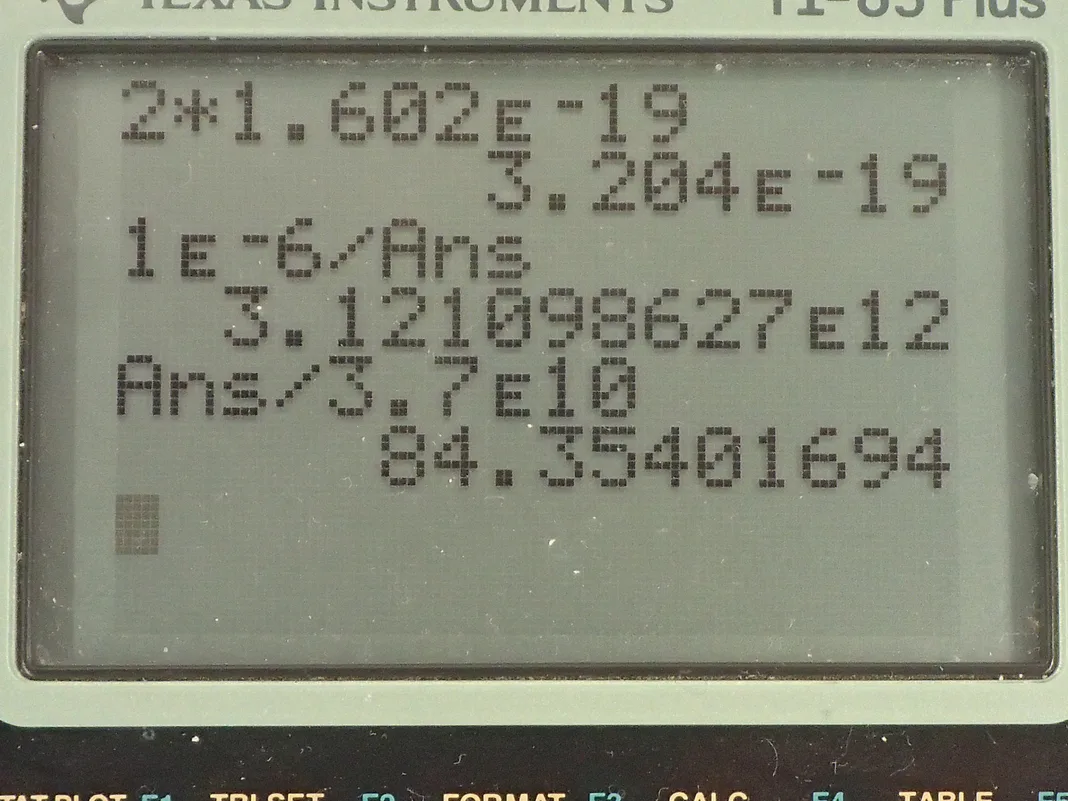 Calculator screenshot