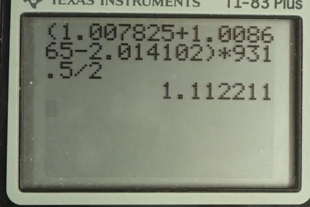 Calculator screenshot