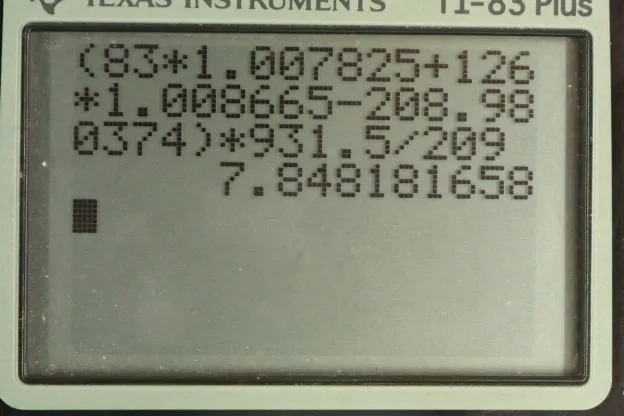 Calculator screenshot
