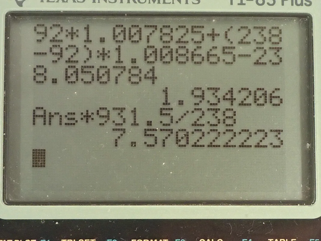 Calculator screenshot