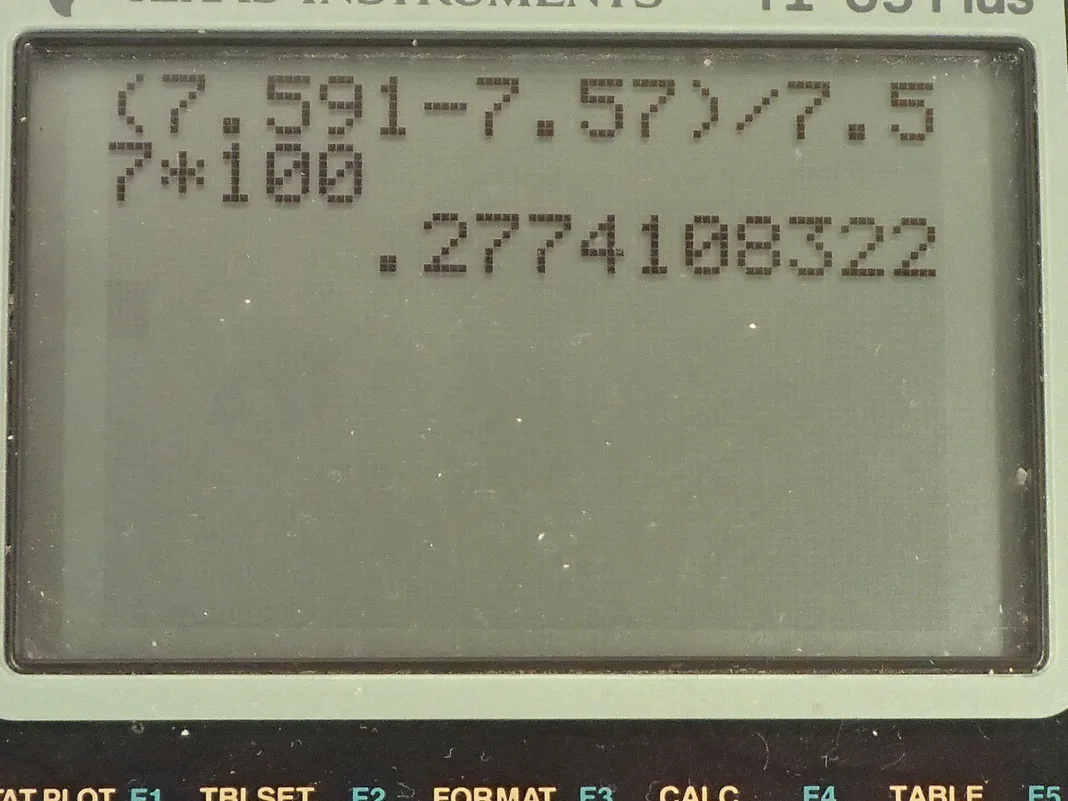 Calculator screenshot
