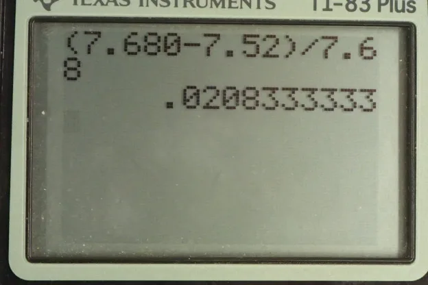 Calculator screenshot
