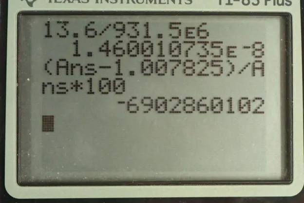 Calculator screenshot