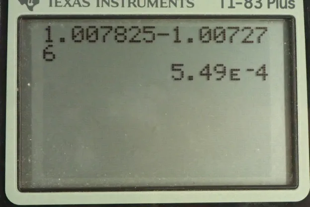 Calculator screenshot