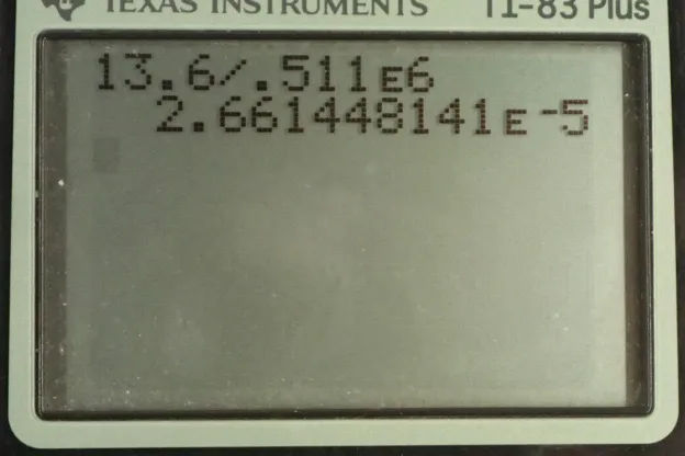 Calculator screenshot