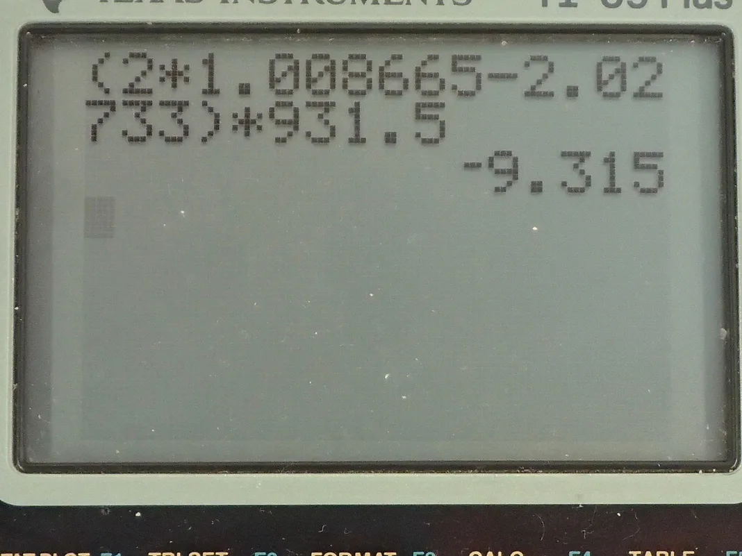 Calculator screenshot