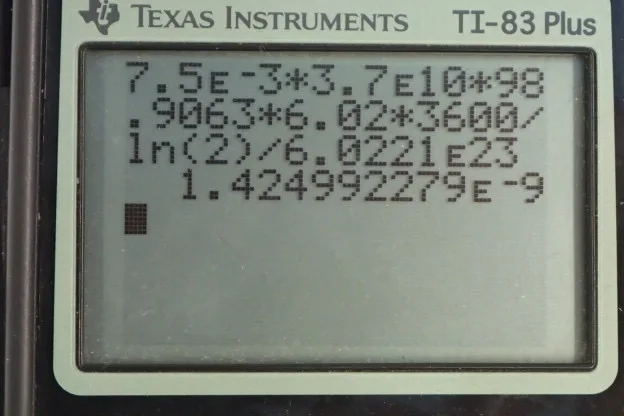 Calculator screenshot