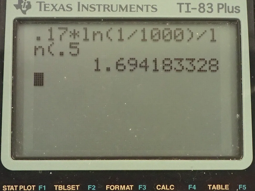 Calculator screenshot