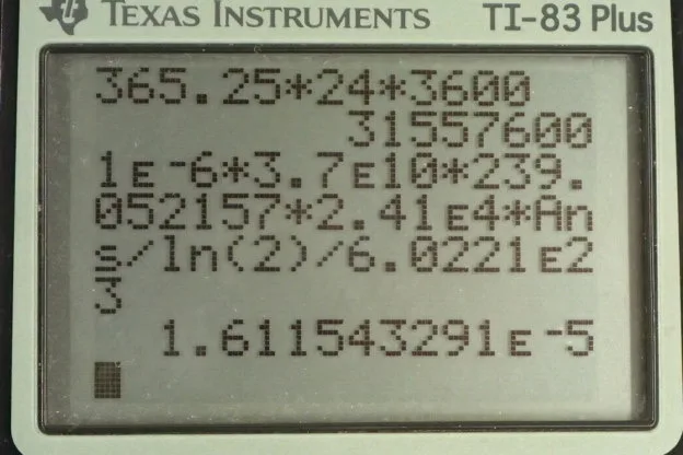 Calculator screenshot