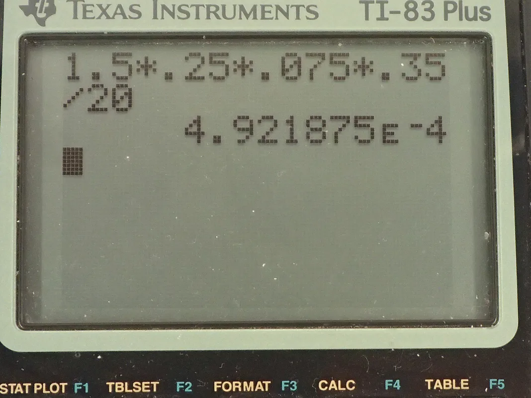 Calculator screenshot