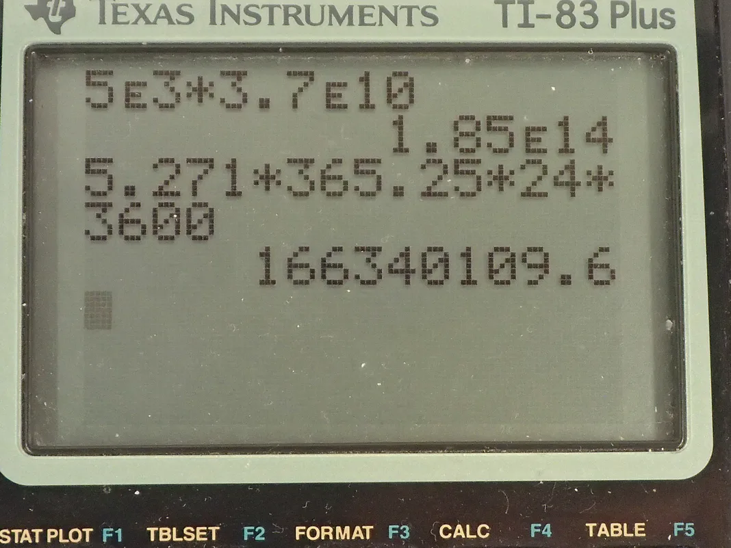 Calculator screenshot