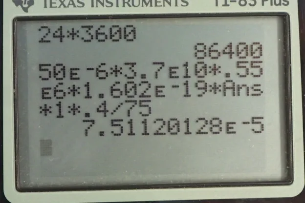 Calculator screenshot