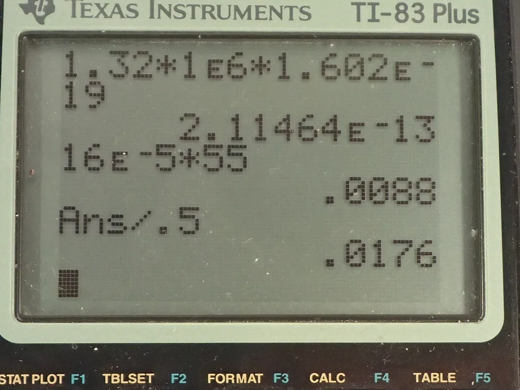 Calculator screenshot