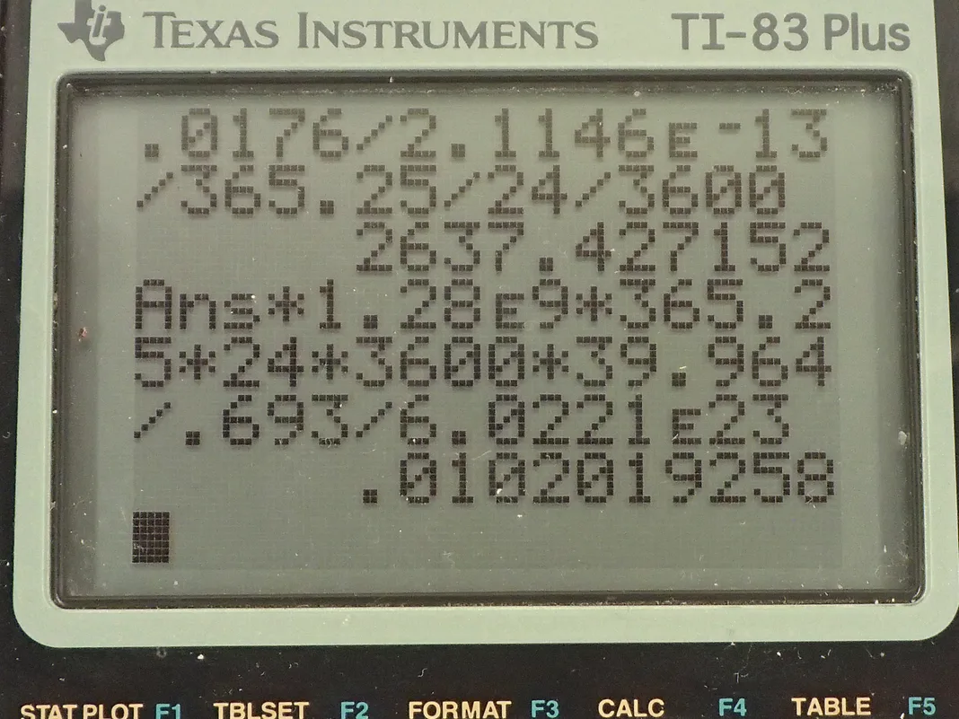 Calculator screenshot